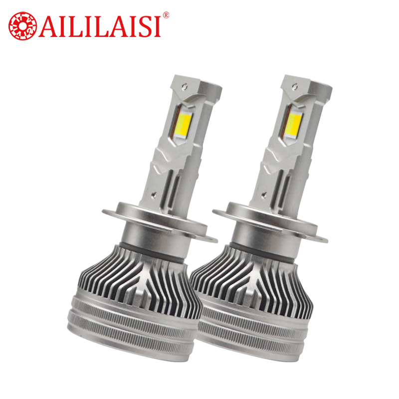 Aililaisi Light Bulb Dual Colors Flash APP Control R10 LED Headlights for Car Auto Adjustable Headlamp 3000K-8000K Mazda Demio