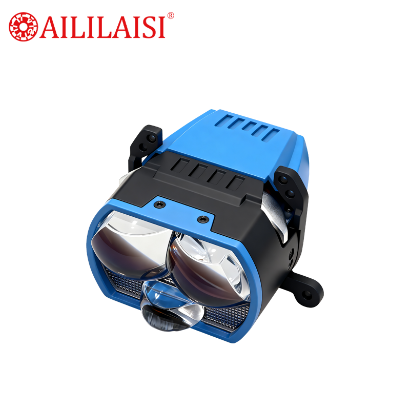 3 Inch Three Lens Headlights Dragon BallsShort Style Cross Border Factory Direct Bi LED Bifocal Dragon Ball 12V 6500K Universal