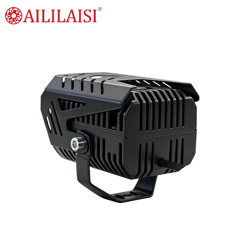 Off-Road Dual Lens Bulb High Power Light Universal Bi-LED Headlight High Low Beam Projector for Car Motorcycle Modification
