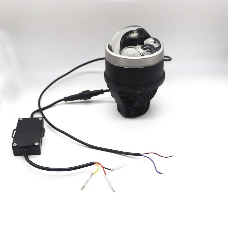 Aililaisi for Universal car 3 inch Fog Light LED Dual Beam Fog Lamp Led Projector Lens Dustproof and Waterproof Laser bifocal