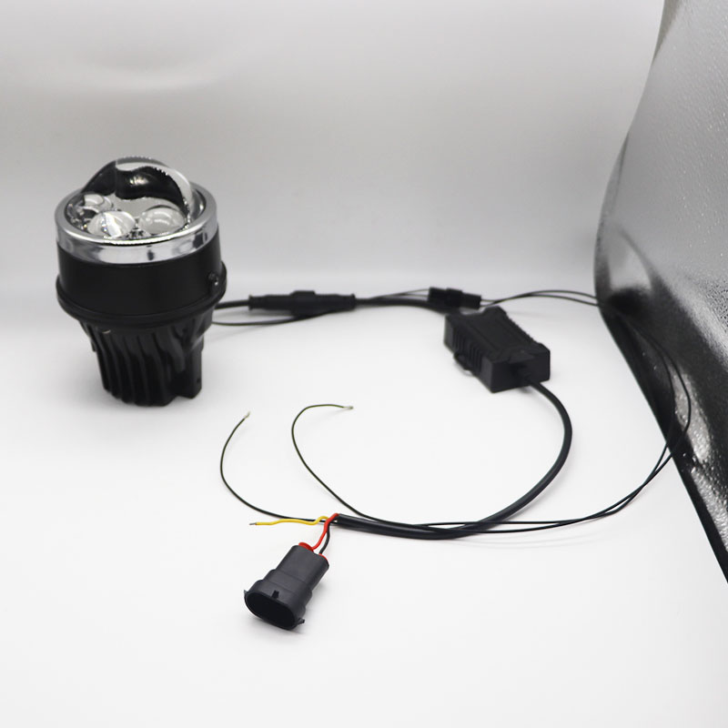 Aililaisi 3 inch Fog Light LED Dual Beam Fog Lamp Projector Lens Laser bifocal for Pickup Universal car BMW Benz Honda toyota