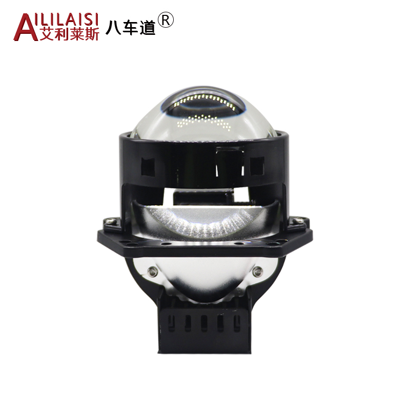 12V 3inch Bi Led Projector Lens Headlight For Car Accessories Headlamp Retrofit 6000K 46W H7 H4 LED Auto motorcycle goods train
