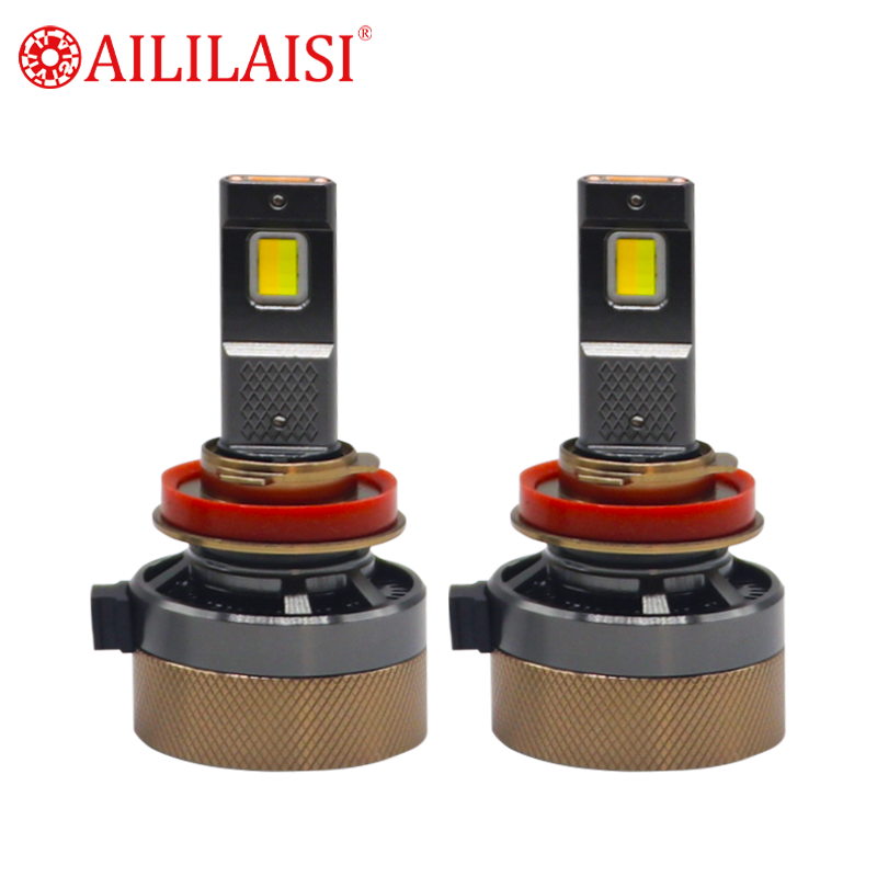 Dual Colors Flash APP Control H7 LED Headlights for Car Auto Adjustable Headlamp 3000K-8000K Light Bulbs Kia Picanto Carnival