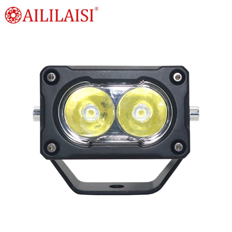 LED Lights for Truck Fog Light Yellow Pod Driving Auto Lighting System Off-road Motorcycle Headlight Motorcycle Universal Laser