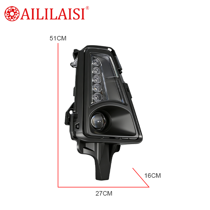 NEW Bi Led Projector Lens Fog Light Fog Lamp 70W Projector Light Laser Modification for Toyota Hiace 19-22 Fog Light Assembly