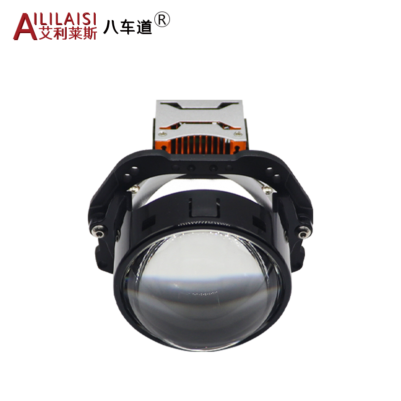 h4 h7 headlights bi led projector lens high low beam car bulbs 12V auto lighting 6000K 3 Inch Automotive Lighting System with