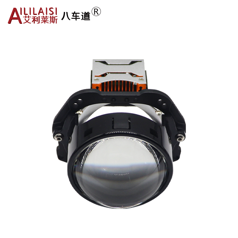 h4 h7 headlights bi led projector lens high low beam car bulbs 12V auto lighting 6000K 3 Inch Automotive Lighting System with