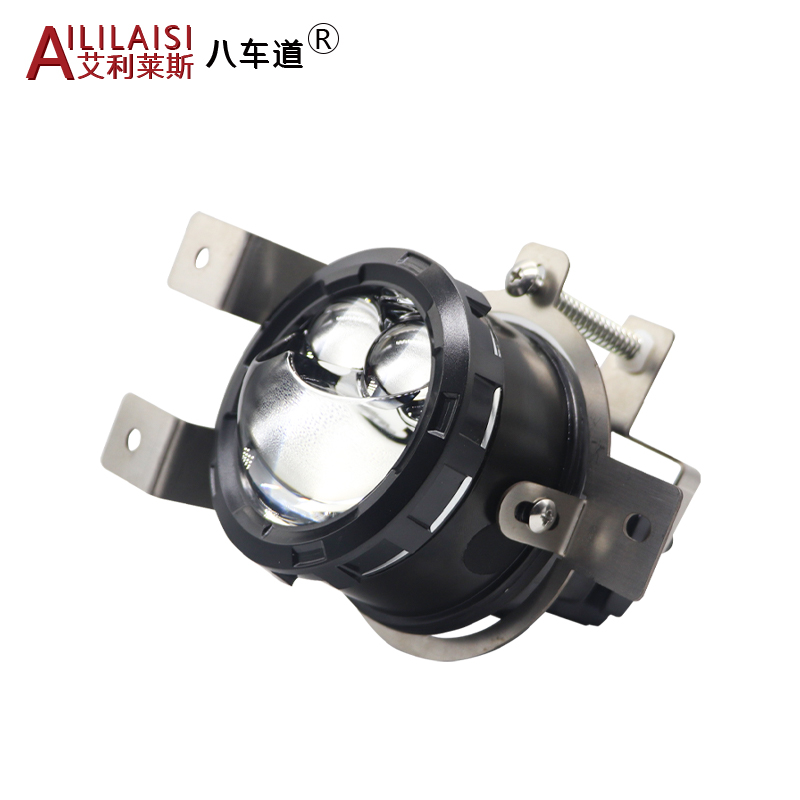 Aililaisi Bi Led matrix Beam Fog Lamp Laser Lights Projector Car Luces Para Auto for chevrolet Sail Lova RX 2015-2018 Cobalt