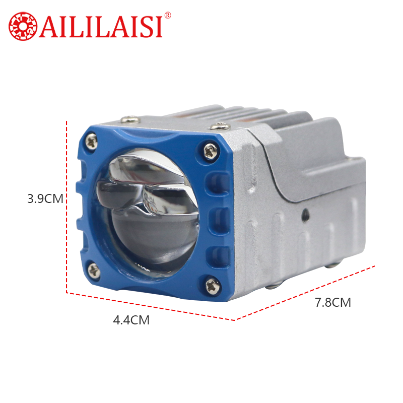 1.6Inch Mini Matrix Single Laser Headlight Lens 30W 45W Bi LED Projector Spotlight for Universal Car and Motorcycle Lamps Lada
