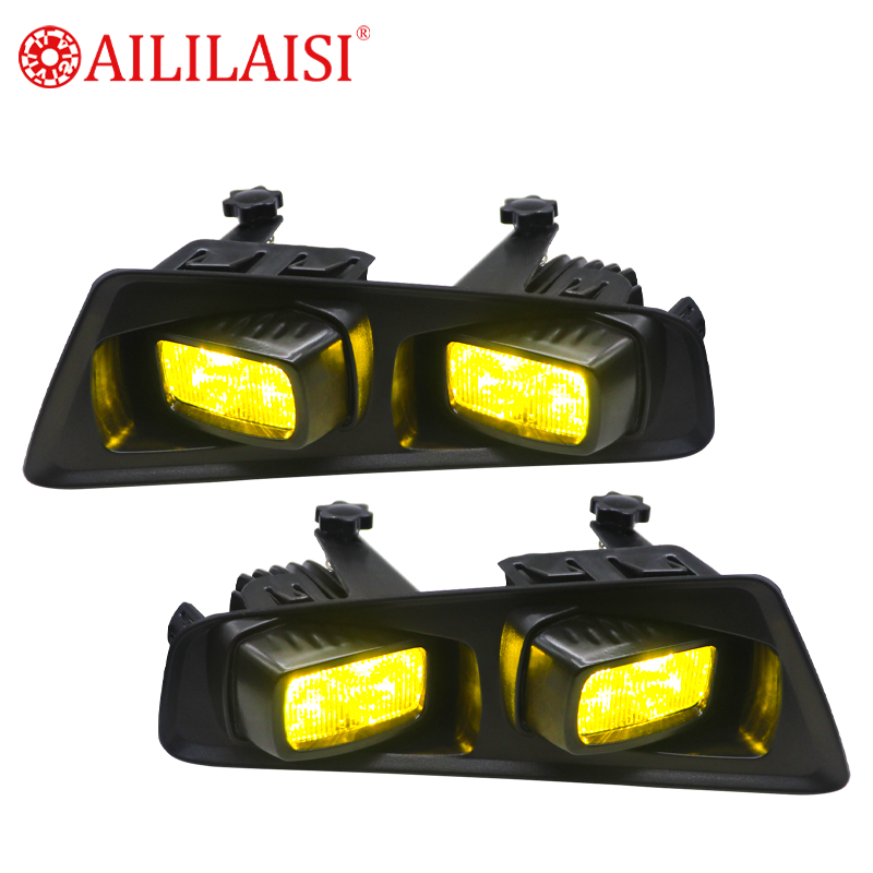 Aililaisi Special Use Daily Fog Light Lamp Spotlight for Ford Ranger 2023 2024 2025 Yellow Waterproof Driving Easy to Install