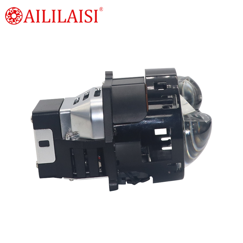 Aililaisi High Power LED Lens Laser Headlight Dual Light 3Inch Bifocal Automobile Modification H7 for Honda Accord Nissan Nv350