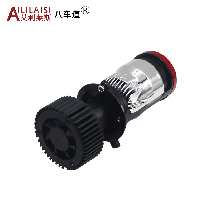 Y7 lens H4 far and near integrated headlight dual light super bright car LED fish eye Mini laser motorcycle Lamp High Low Beam