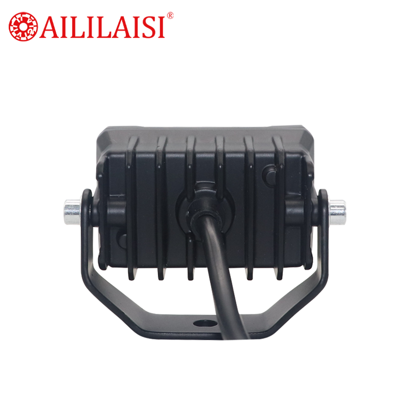 AIlillaisi Fog Driving Automobile Lamp Fog Light LED Strip Spot for Motorcycle Universal White Yellow Moto External 2 Lens Car