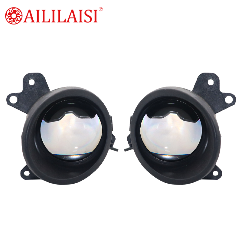 Aililaisi 2.5Inch Aluminum BI LED Projector Fog Lamp IP-67 Waterproof High/Low Beam for Universal Audi Tourisitrophy 2007-2014