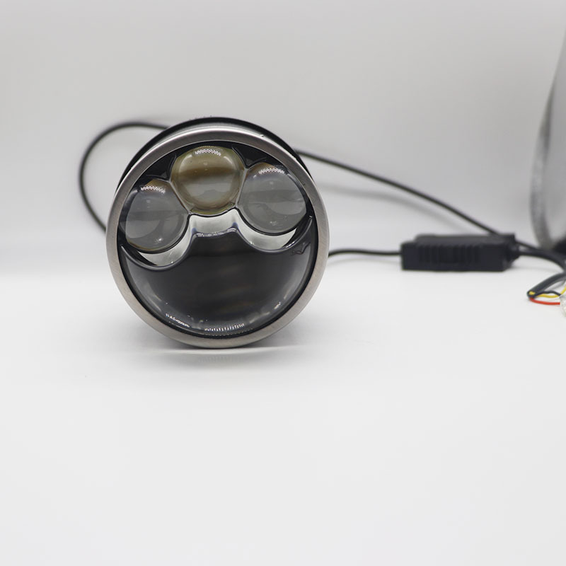 Aililaisi for Universal car 3 inch Fog Light LED Dual Beam Fog Lamp Led Projector Lens Dustproof and Waterproof Laser bifocal