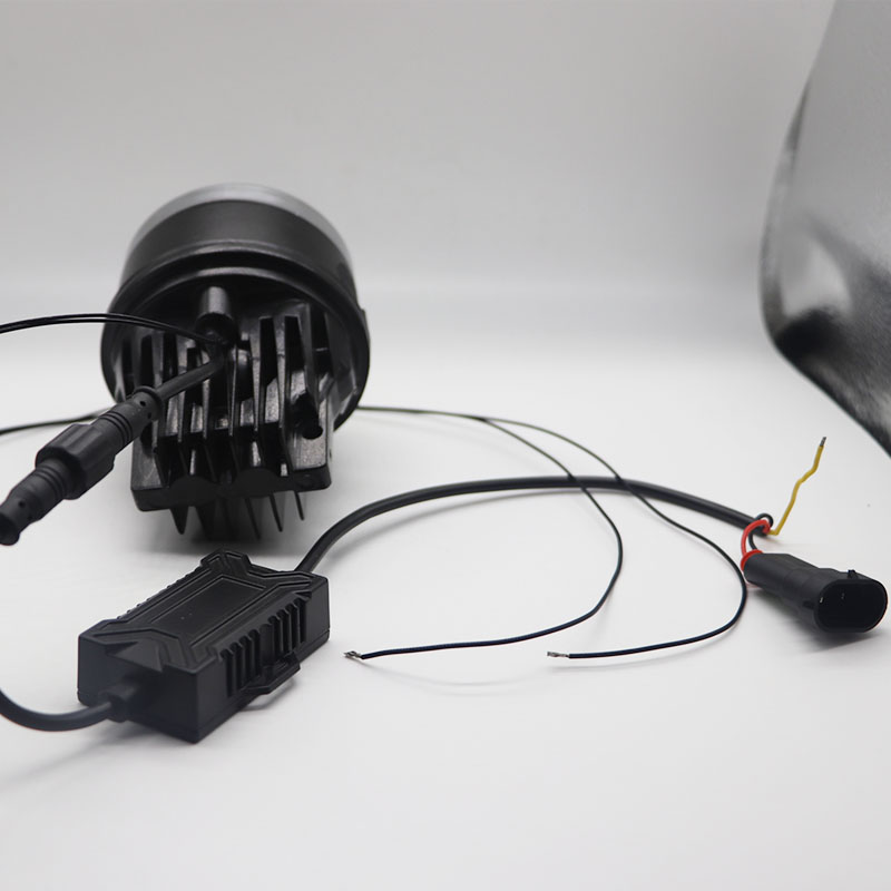 Aililaisi 3 inch Fog Light LED Dual Beam Fog Lamp Projector Lens Laser bifocal for Pickup Universal car BMW Benz Honda toyota