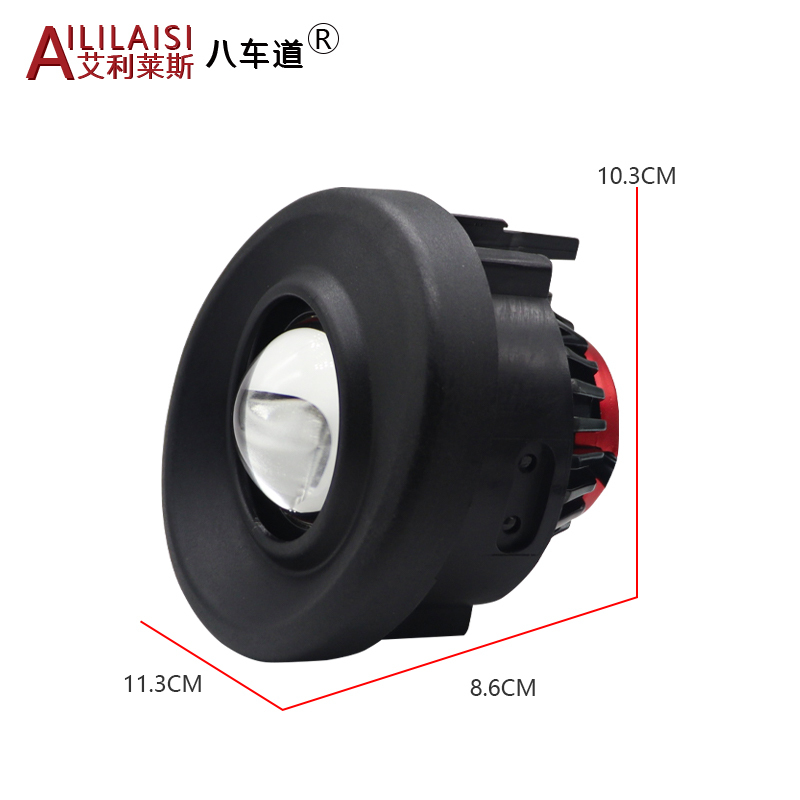 Applicable 2.0inch Bi Led Fog Light Projector Lamp for BMW X1/X3X4X5X6 2011-2019 White Yellow Warm White Light 12V 45W Headlight