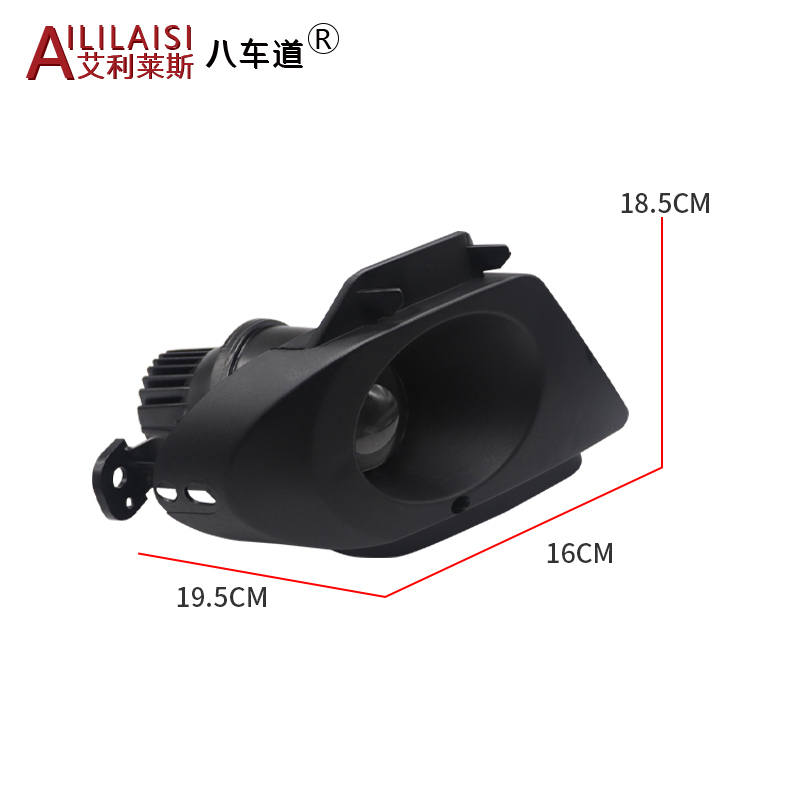 Apply to 2.5 Inch Bi Led Fog Light Projector Lamp Laser for toyota Crown Royal 2010-2013 Car Waterproof and Dustproof Dual Lens