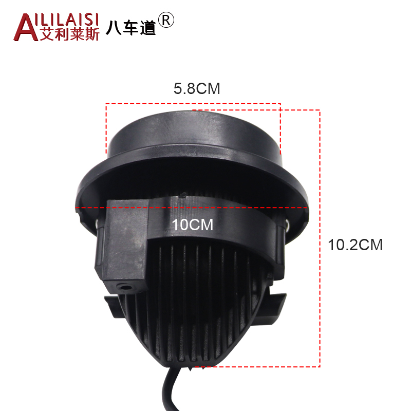 Aililaisi 2.0inch Bi-led Fog Lamp Light Projector Beam Upgrade Retrofit Plug Play Waterproof for Toyota Highlander2012 2013 2014