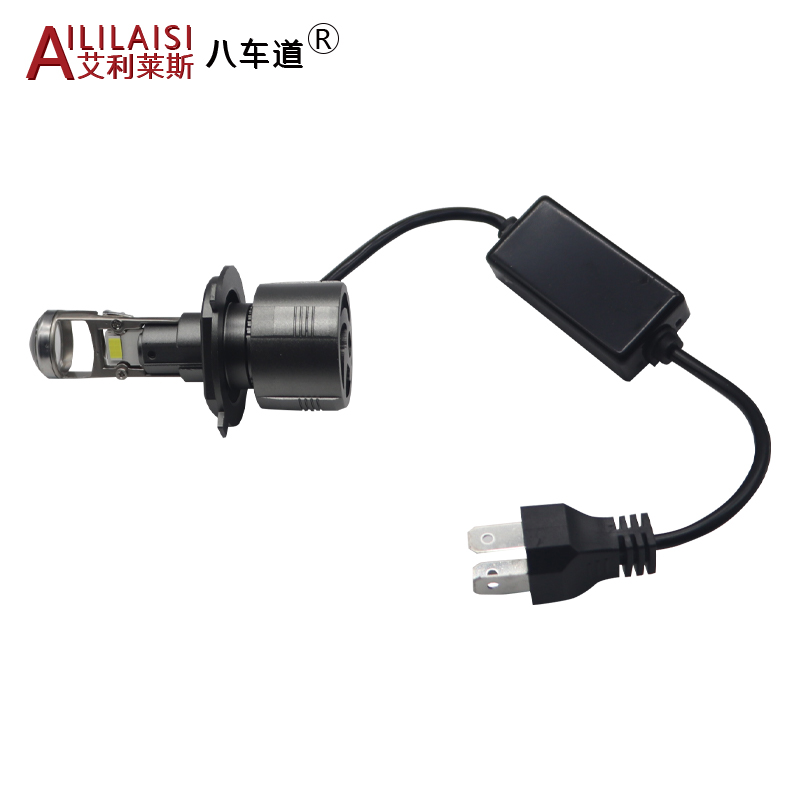 Super Bright Projector LED Headlight Lens Mini H4 Car Bi led Luces bulb beam bombillos for Universal H1 H3 880 881 H7 H8 H11 H13