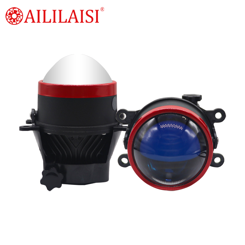 RGB GTW Fog Light Lamp Trim 2017 for Civic Si LED Car Universal High Low Laser Beam Colorful Demon Eyes 12v Driving Automobile