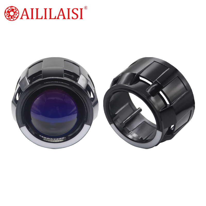 2.5Inch Decoration Cover Lamps Headlamp Daytime Running Light for Universal Motorcycle Car Decorative Led Turn Signals Yellow