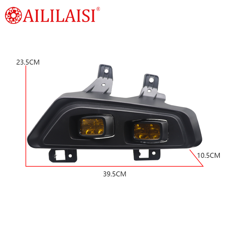 BI LED Fog Light Lamp for Ford F150 Svt Raptor 2022 Body Kit Accessories Car Daytime Running Front Bumper DRL Yellow Foglamp