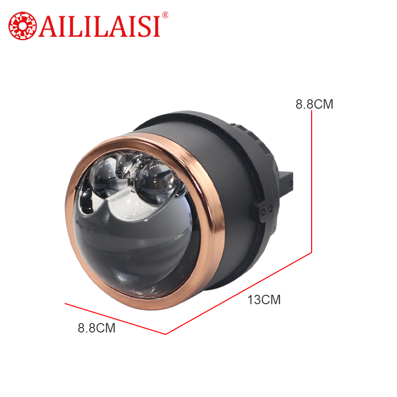 Aililaisi 3Inch Aluminum BI LED Projector Fog Lamp Lights IP-67 Waterproof Dual High/Low Beam for Universal Car Toyota Rav4 2024