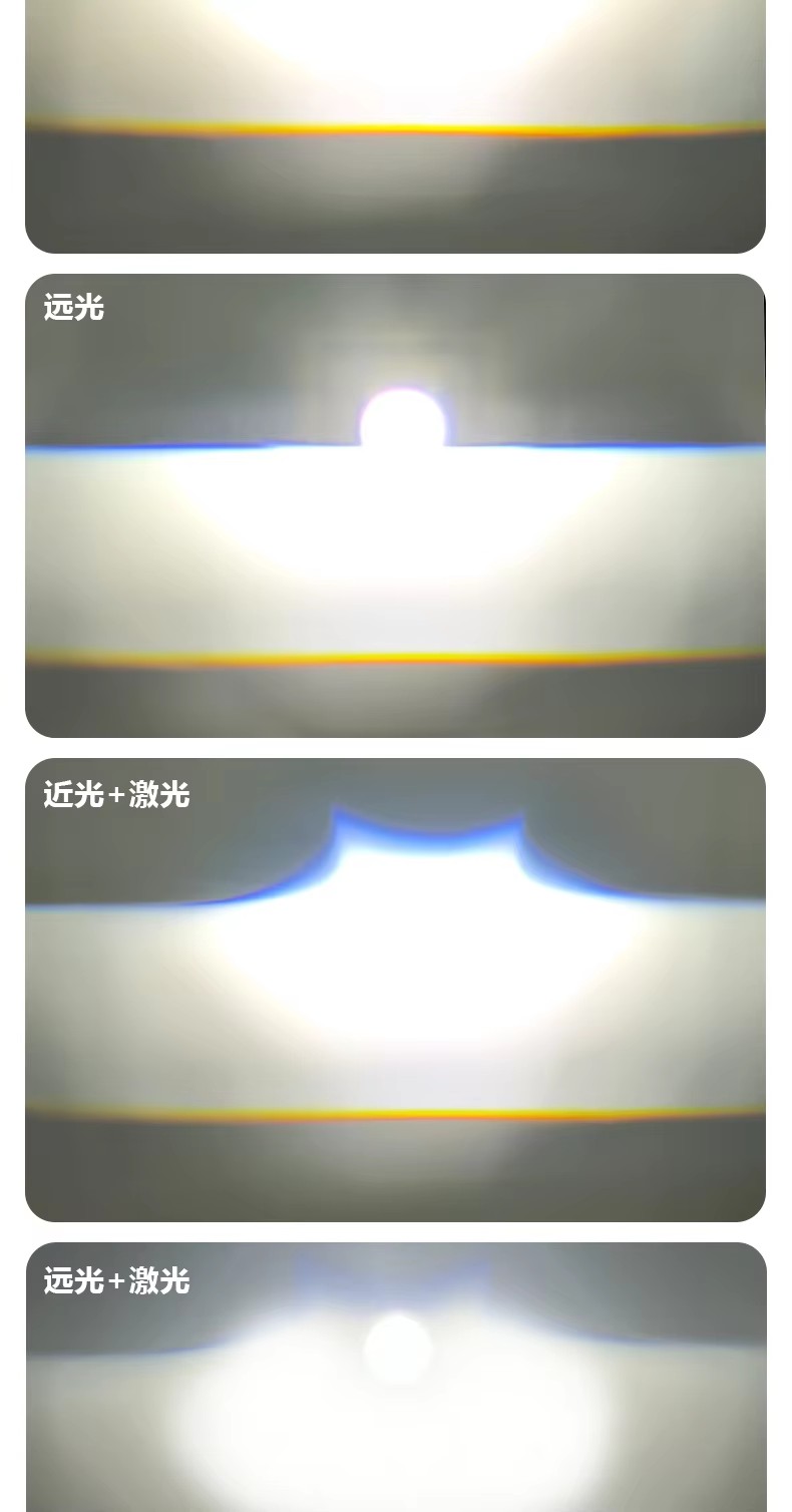 Aililaisi 3.0 Inch Bi Led Fog Lamp Light Projector Laser Bifocal Headlight Modification Lens Automobile for BMW E84 X1 2012-2015