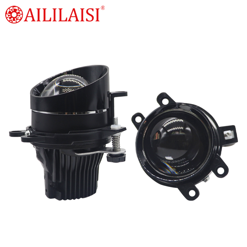 Aililaisi Bi LED Projector Lens Fog Light 3Inch 80W New Condition Fog Lamp for Toyota Lexus Subaru Suzuki Visibility Enhancement