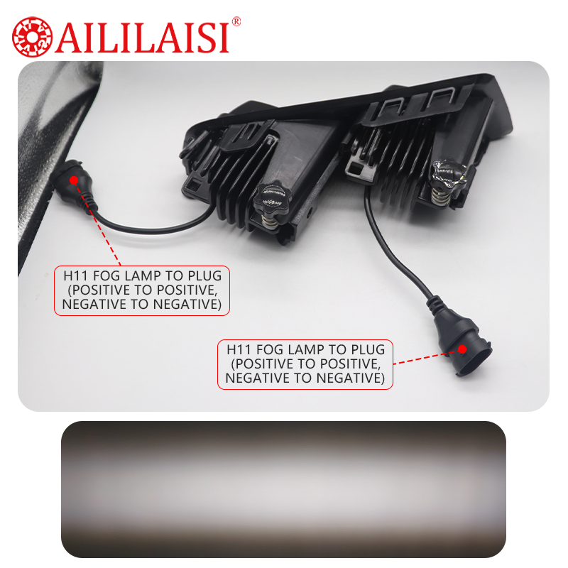 Aililaisi Special Use Daily FogLight Lamp Spotlight for 2021 2022 2023 2024 Ford Bronco Integrated Design Dustproo Driving White