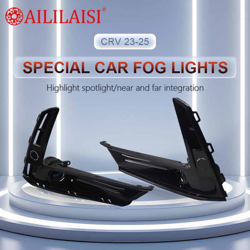 Aililaisi Lens Fog Lamp Projector Light Laser Bi Led Bifocal for Honda CRV 2023 2024 2025 Car Headlight Modification Beam Lights