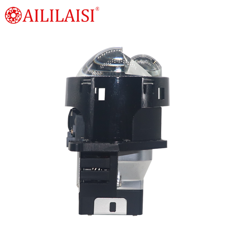 Aililaisi High Power LED Lens Laser Headlight Dual Light 3Inch Bifocal Automobile Modification H7 for Honda Accord Nissan Nv350
