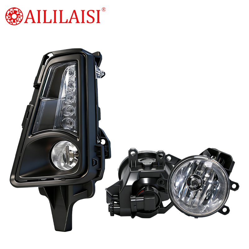NEW Bi Led Projector Lens Fog Light Fog Lamp 70W Projector Light Laser Modification for Toyota Hiace 19-22 Fog Light Assembly