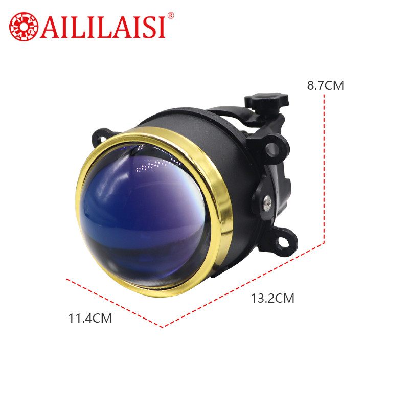 3.0inch 35W Projector Headlight RGB 12V Car Headlamp Universal Car Accessories Bi Led Fog Light Lamp IP68 Bluetooth APP Control