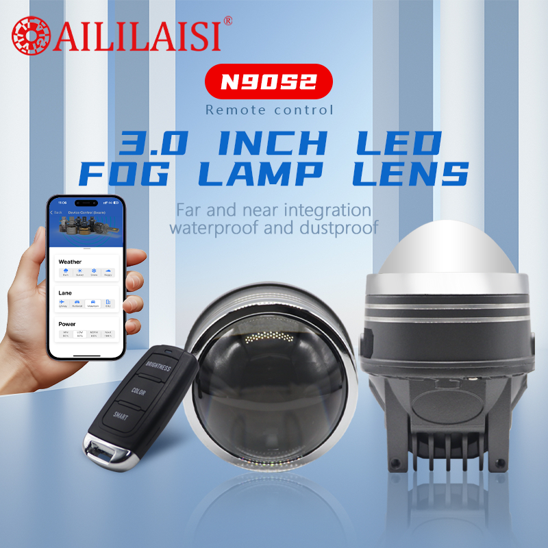 3.0Inch Led Fog Light Projector Lamp Laser for Universal Ford Focus Mk2 Mustang Gt Parts Ecosport Headlight Explorer Everest