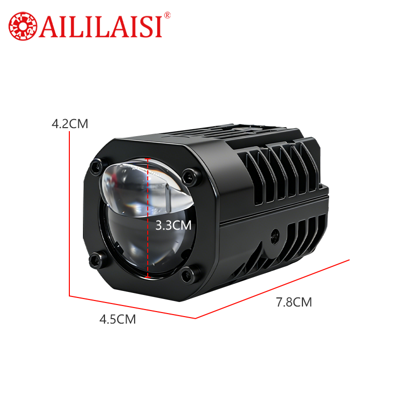 Factory Supply LED Work Light with Lens Super Bright Driving Fog Lamp Universal Auxiliary Headlight for Auto Modification Parts