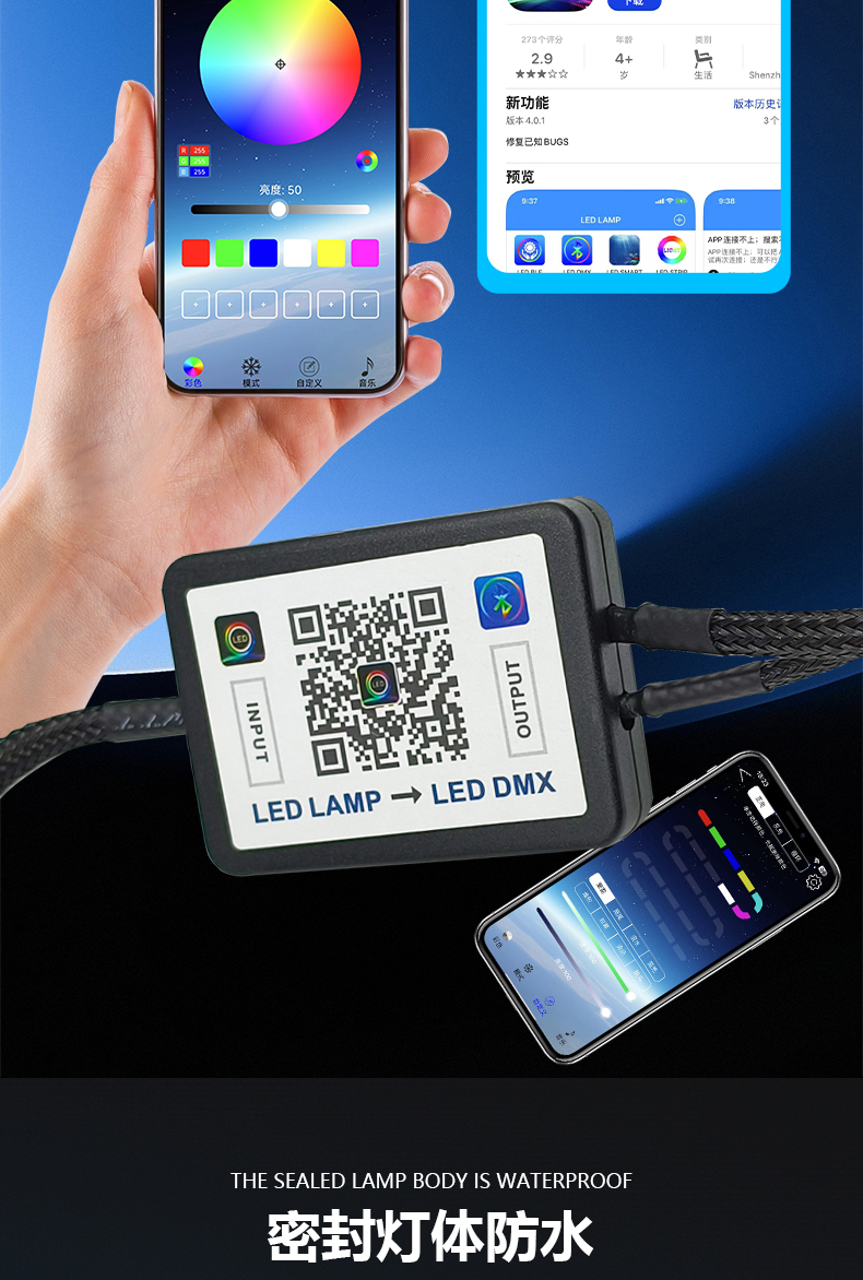 Aililaisi 1.5inch light guide angel eye integrated cover Install daytime running Headlights Lens Cover with for Universal car