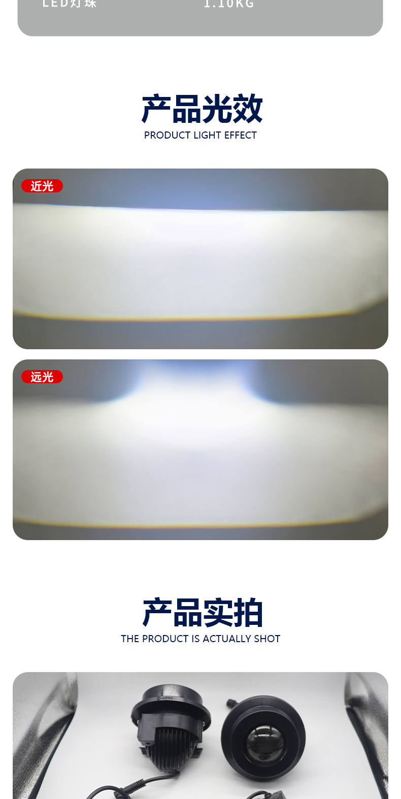 Aililaisi 2.0inch Bi-led Fog Lamp light projector beam upgrade retrofit plug play waterproof For Toyota Highlander2012 2013 2014