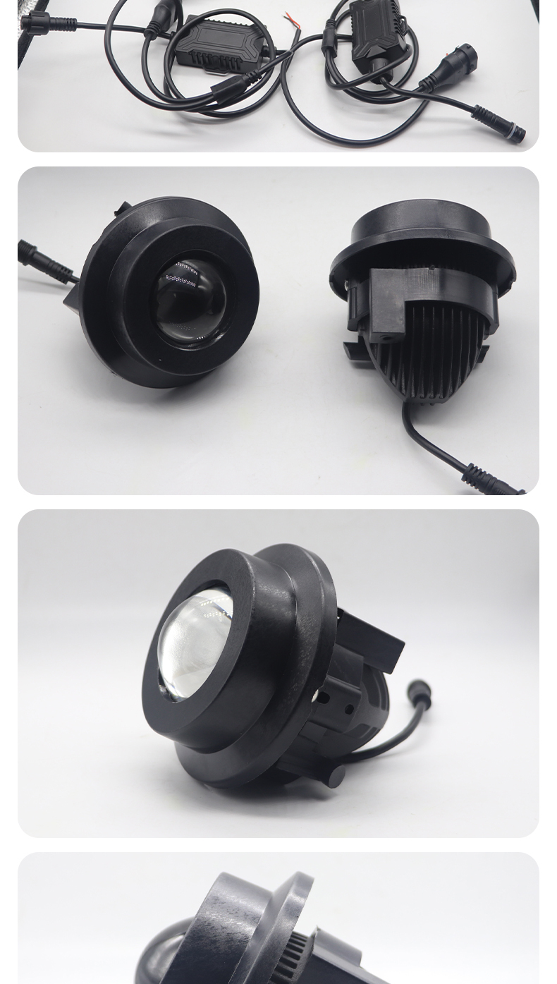 Aililaisi 2.0inch Bi-led Fog Lamp light projector beam upgrade retrofit plug play waterproof For Toyota Highlander2012 2013 2014