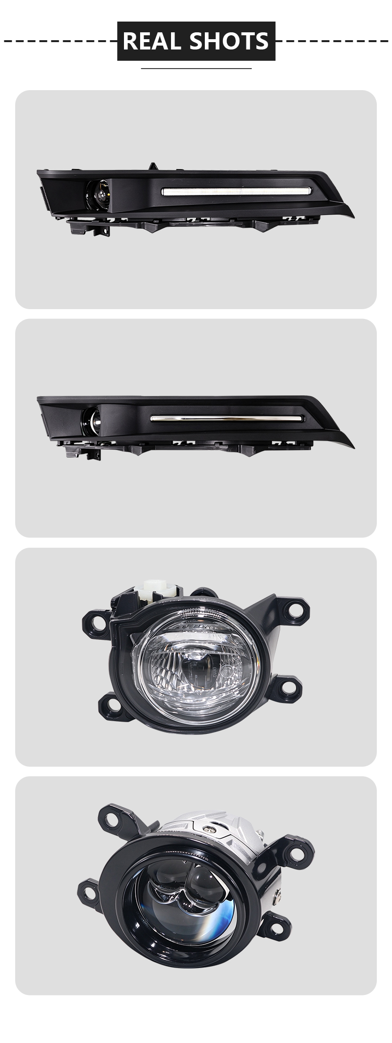 [Copy][Copy]AILILAISI 2 Inch Bi-LED Fog Lamp Dual Beam Projector Light OE Fit for Chery Arrizo 8 Fulwin A8 2022-2025 Automotive Front Foglight Upgrade