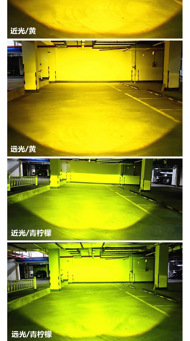 70W projector unique 2.0 inch car white light dual cup LED fog lens modification high beam cannon universal laser headlight