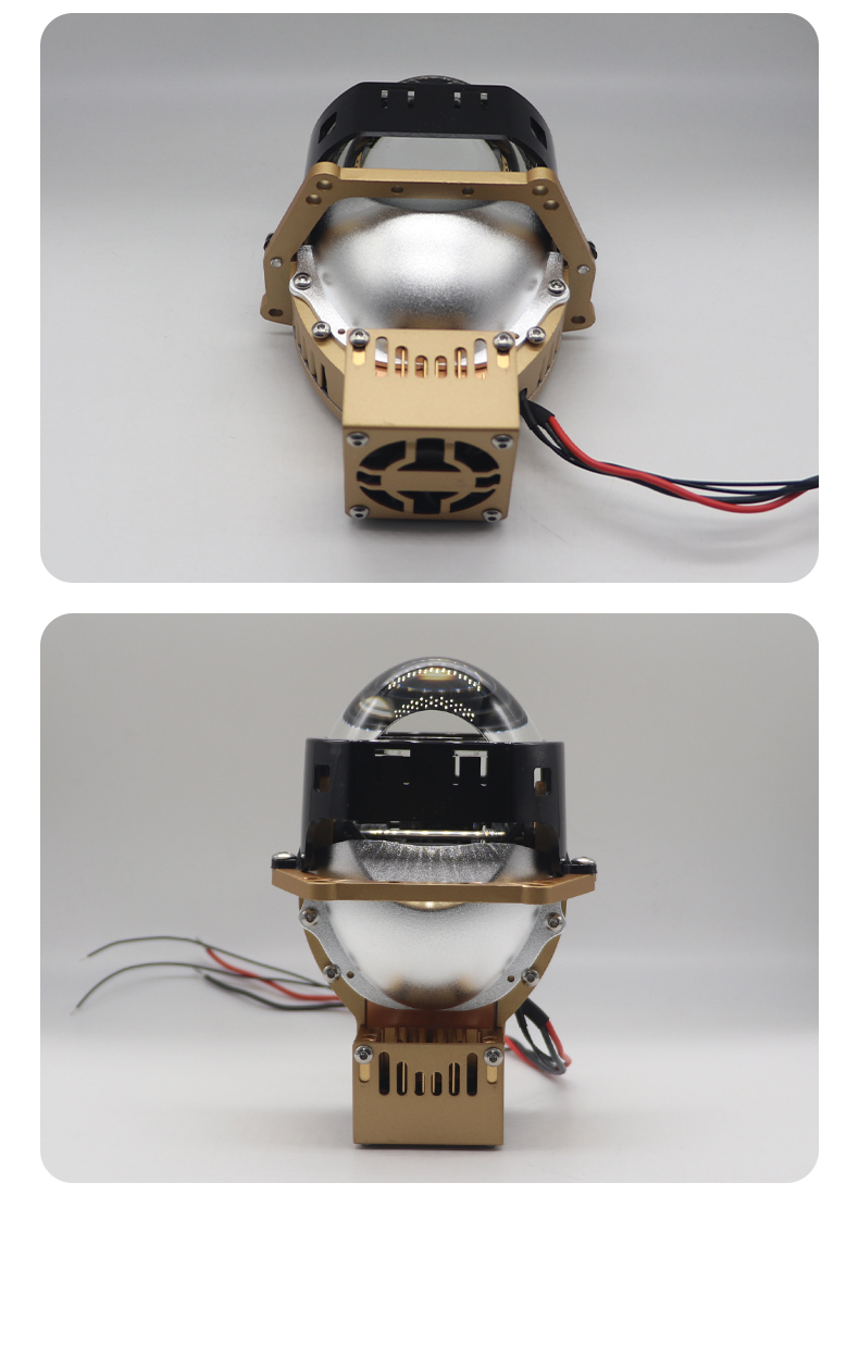 3 Inch Bi LED Projector Lens Headlight Car Lights Retrofit Kits Auto Driving Head Lamp Retrofit Brightness Lens Laser bifocal