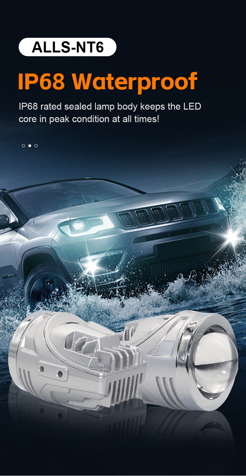 2 Inch BI LED Projector Fog Light Waterproof High Low Beam H11 Fog Lamp for Nissan Murano Infiniti Q50 Q60 QX50 QX60 Q70L QX80