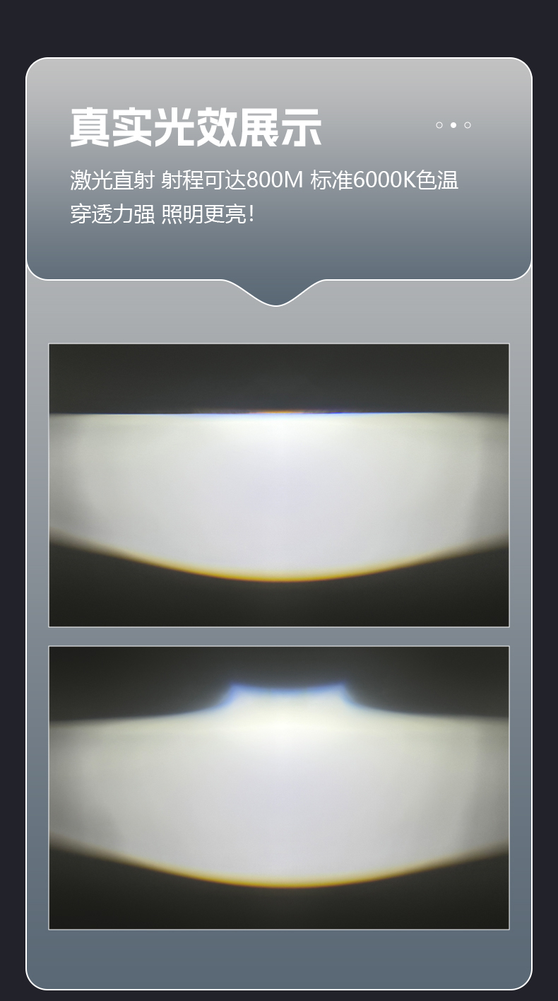 Aililaisi New 2-Inch Aluminum BI LED Projector 6000K Fog Lamp Lights H11 IP-67 Waterproof 6000lm Universal Fitment Volkswagen