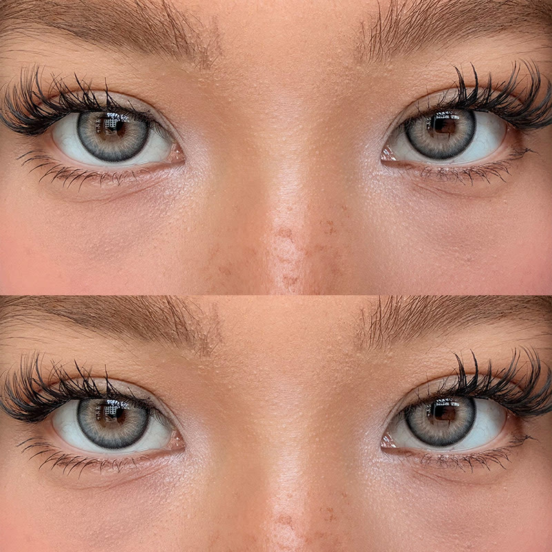 MYEYEBB Foxy Dark Grey  Colored Contact Lenses - image 3