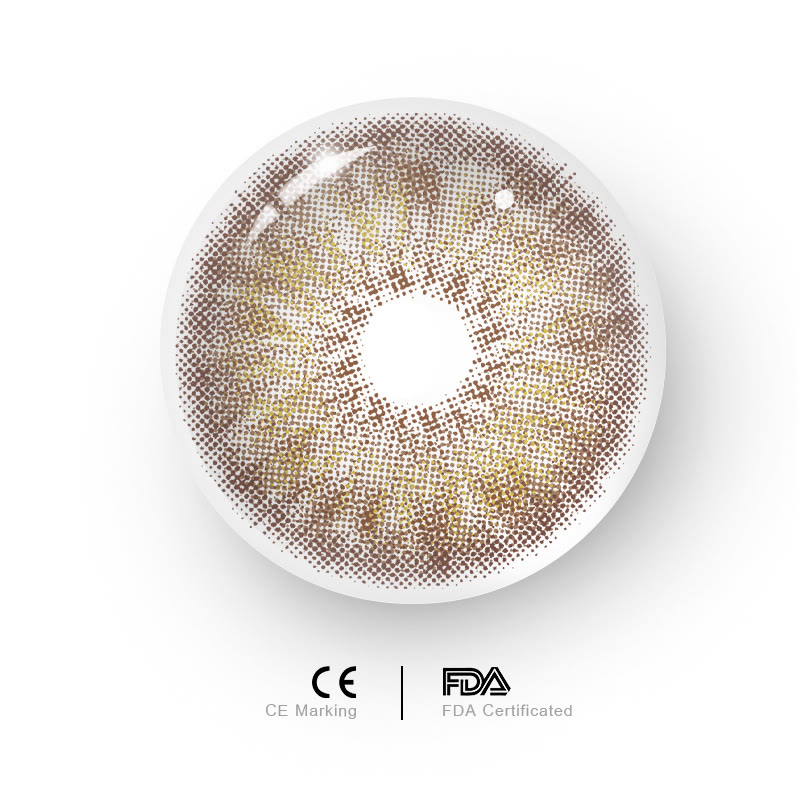 MYEYEBB Petite Iris Brown Prescrition Colored Contact Lenses - image 8