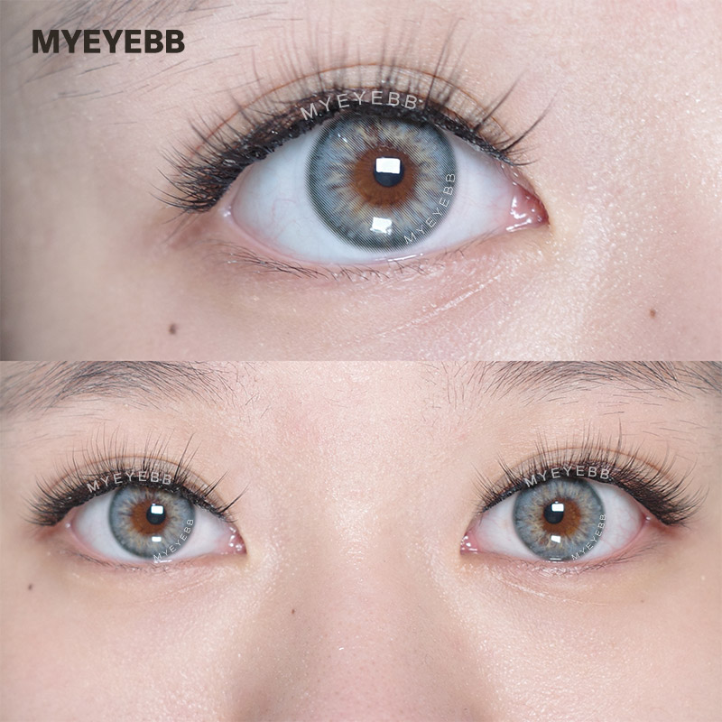 MYEYEBB Aegean Sea II Grey Prescription Colored Contact Lenses - image 4