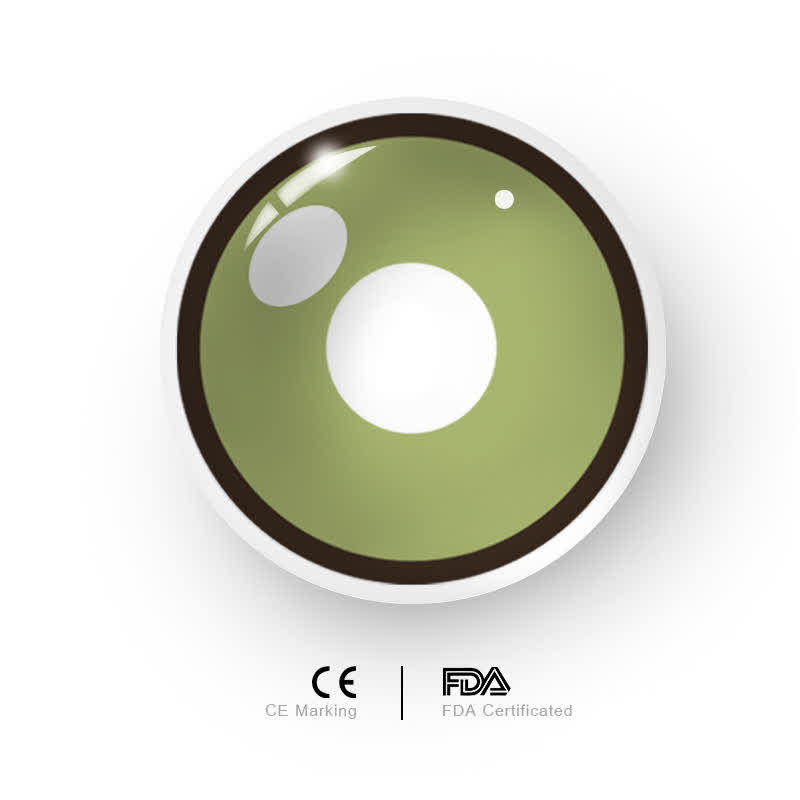 MYEYEBB Kanroji Mitsuri Prescription Cosplay Colored Contact Lenses  - image 6