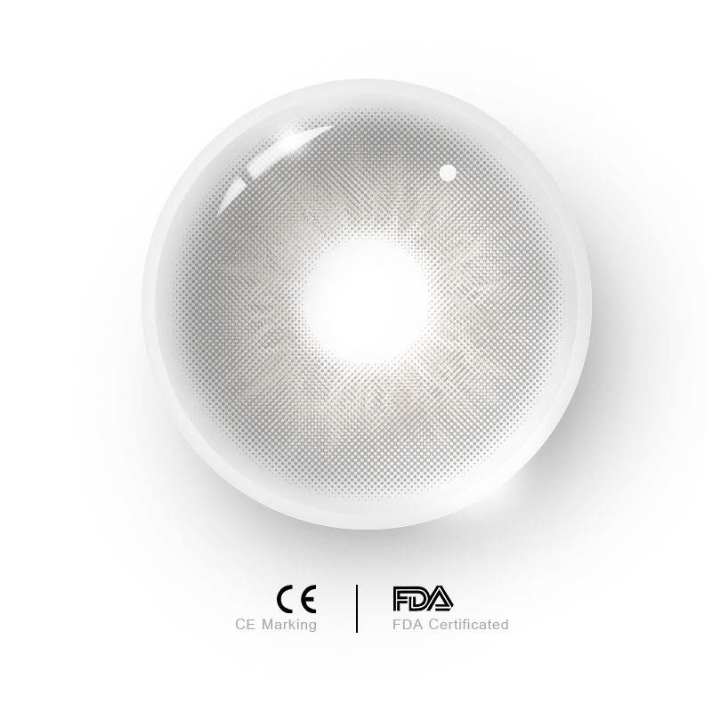 MYEYEBB Sin Grey Prescription Colored Contact Lenses - image 7